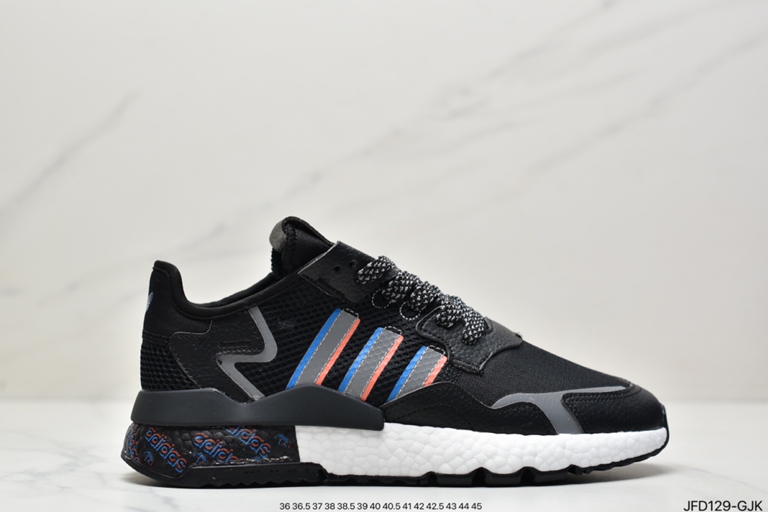 Adidas Adidas Nite Jogger Winterized retro casual sports running shoes HO1718