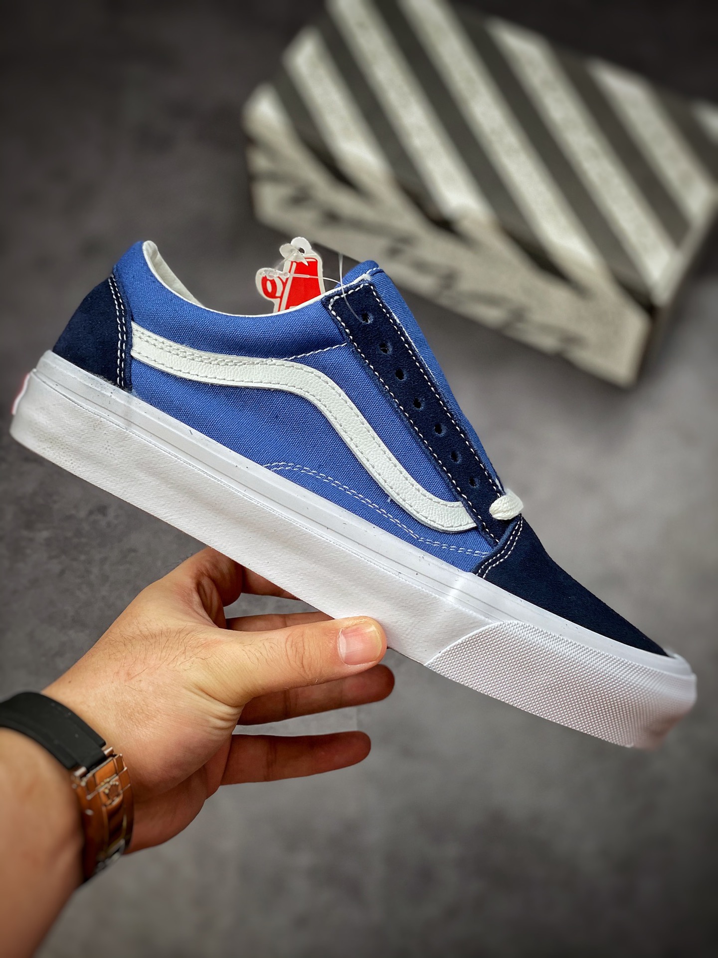 Vans Vault OG Old Skool LX Anaheim Navy