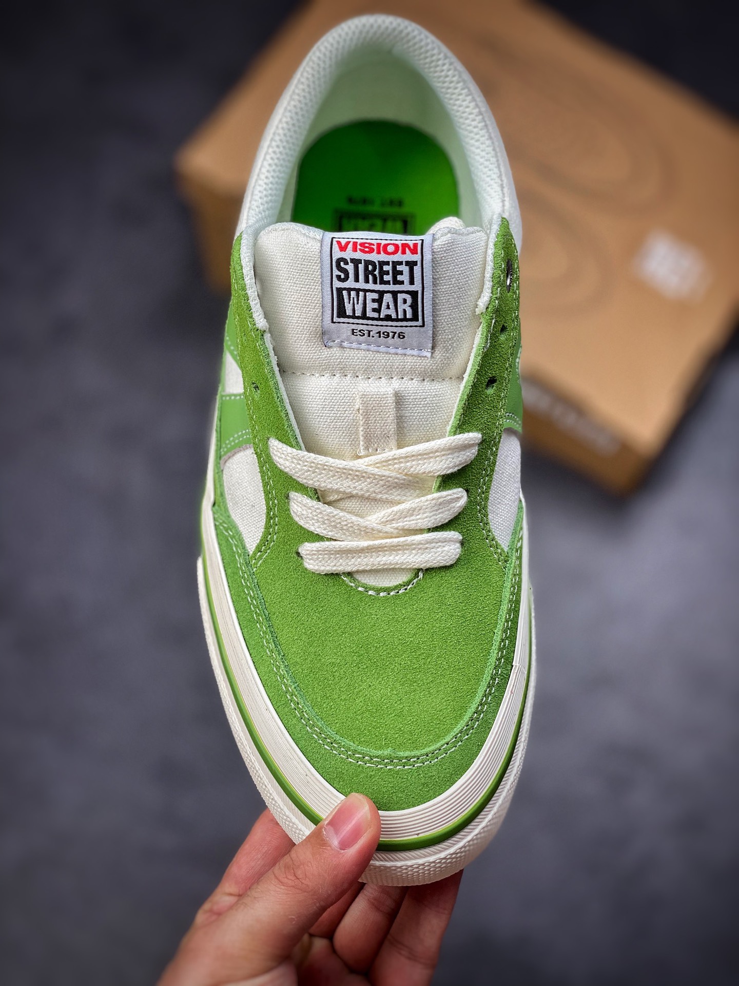 Street Treasure Brand Vision Street Wear Brand New Skateboard Shoes STICK Strikes