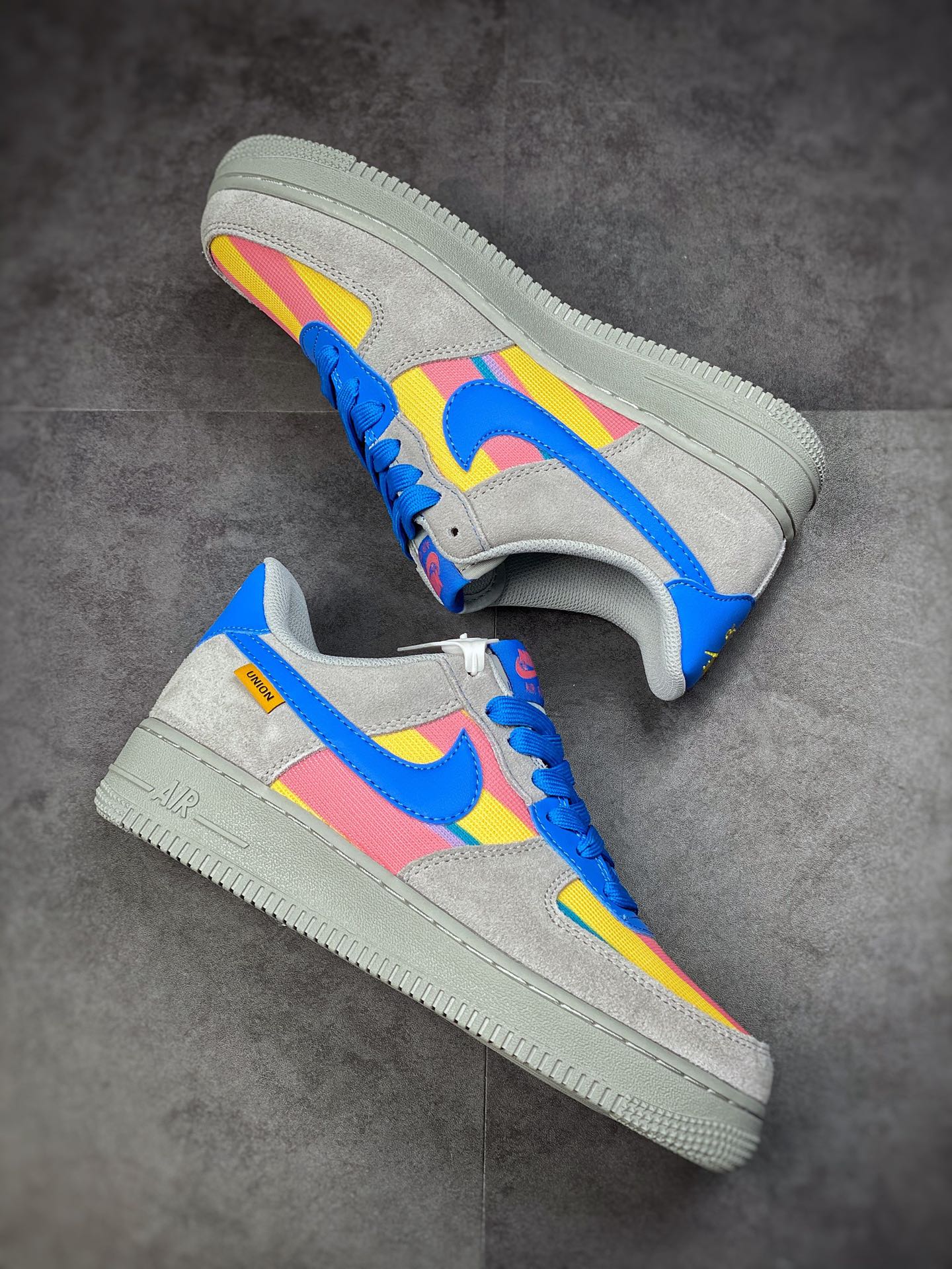 Nike Air Force 1 Low 07 Light Gray South Coast Blue DR1314-002