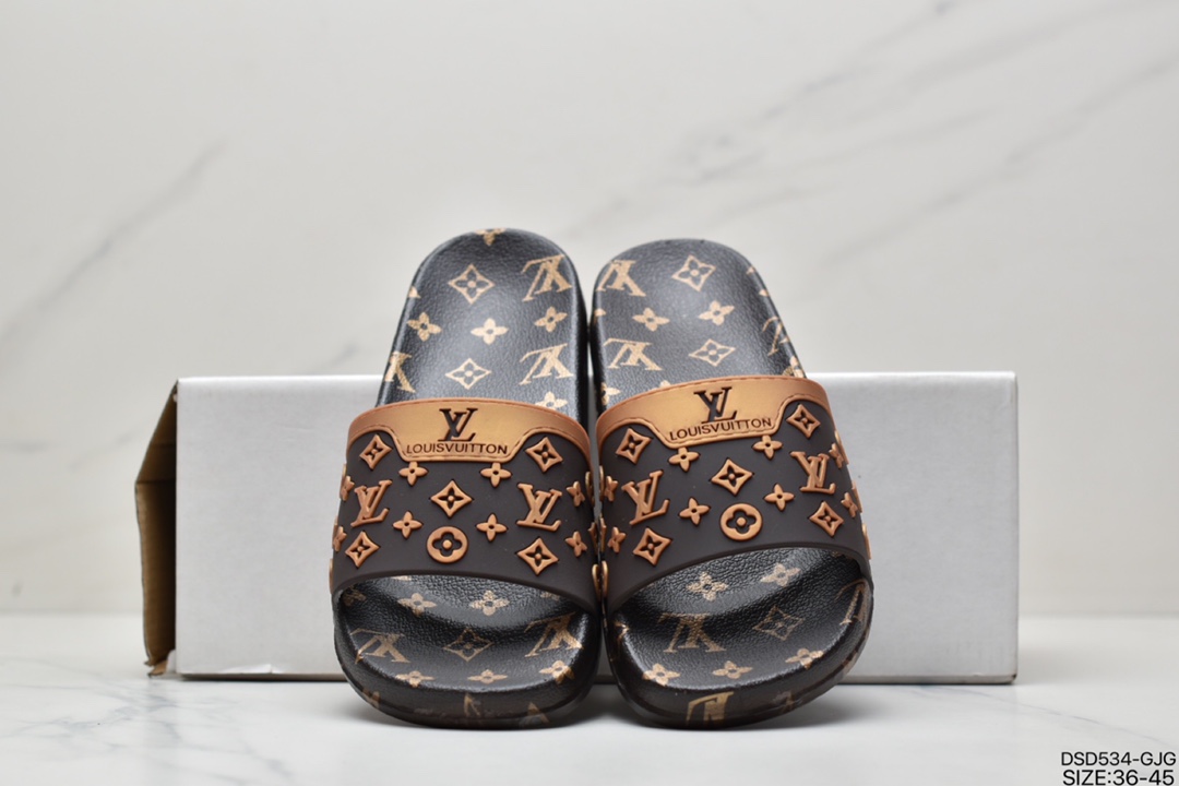 Louis Vuitton Louis Vuitton LV summer new casual slippers