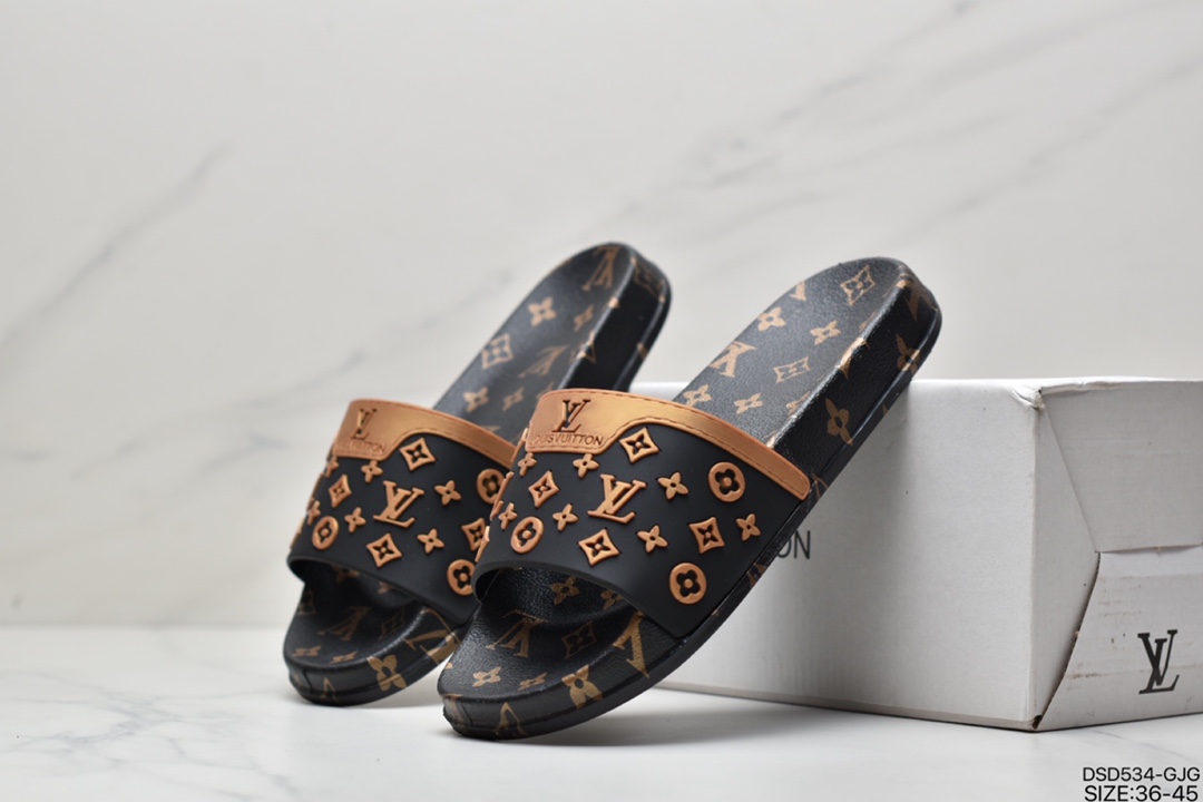 Louis Vuitton Louis Vuitton LV summer new casual slippers