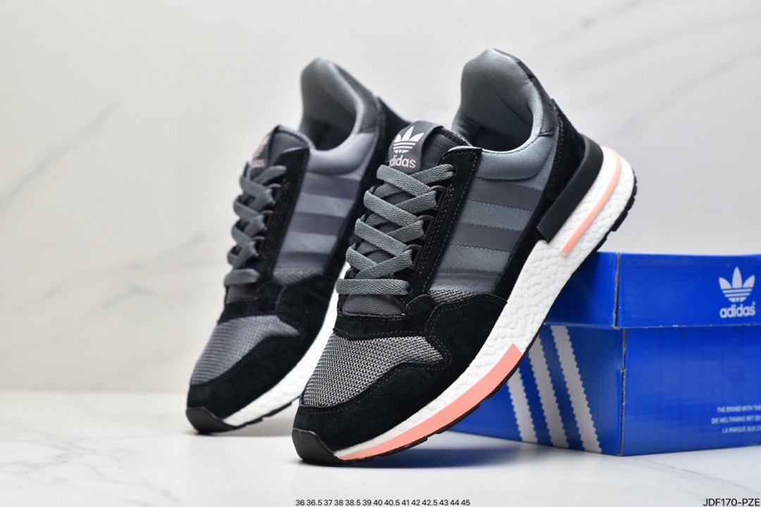 Adidas Adidas Originals ZX500 RM continues the retro running shoe style of ZX500 B42254