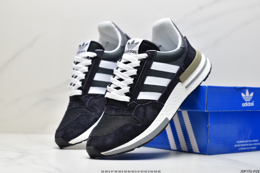 Adidas Adidas Originals ZX500 RM continues the retro running shoe style of ZX500 B42254