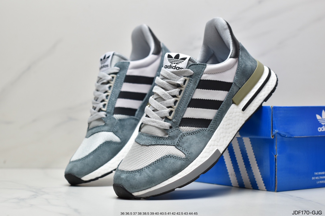 Adidas Adidas Originals ZX500 RM continues the retro running shoe style of ZX500 B42254