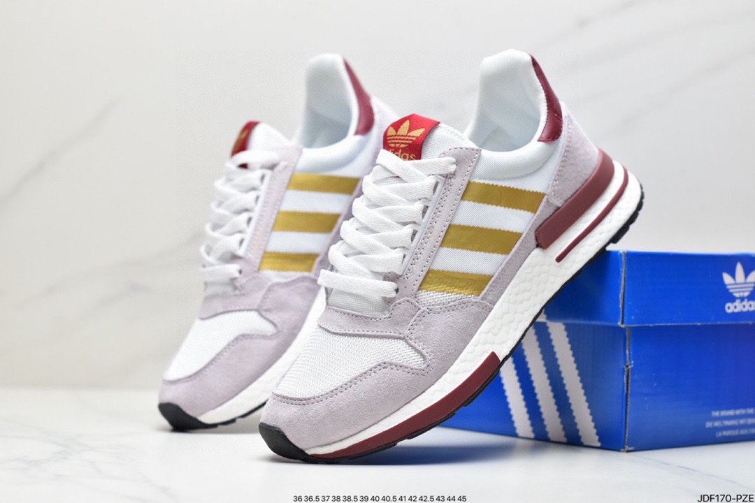 Adidas Adidas Originals ZX500 RM continues the retro running shoe style of ZX500 B42254