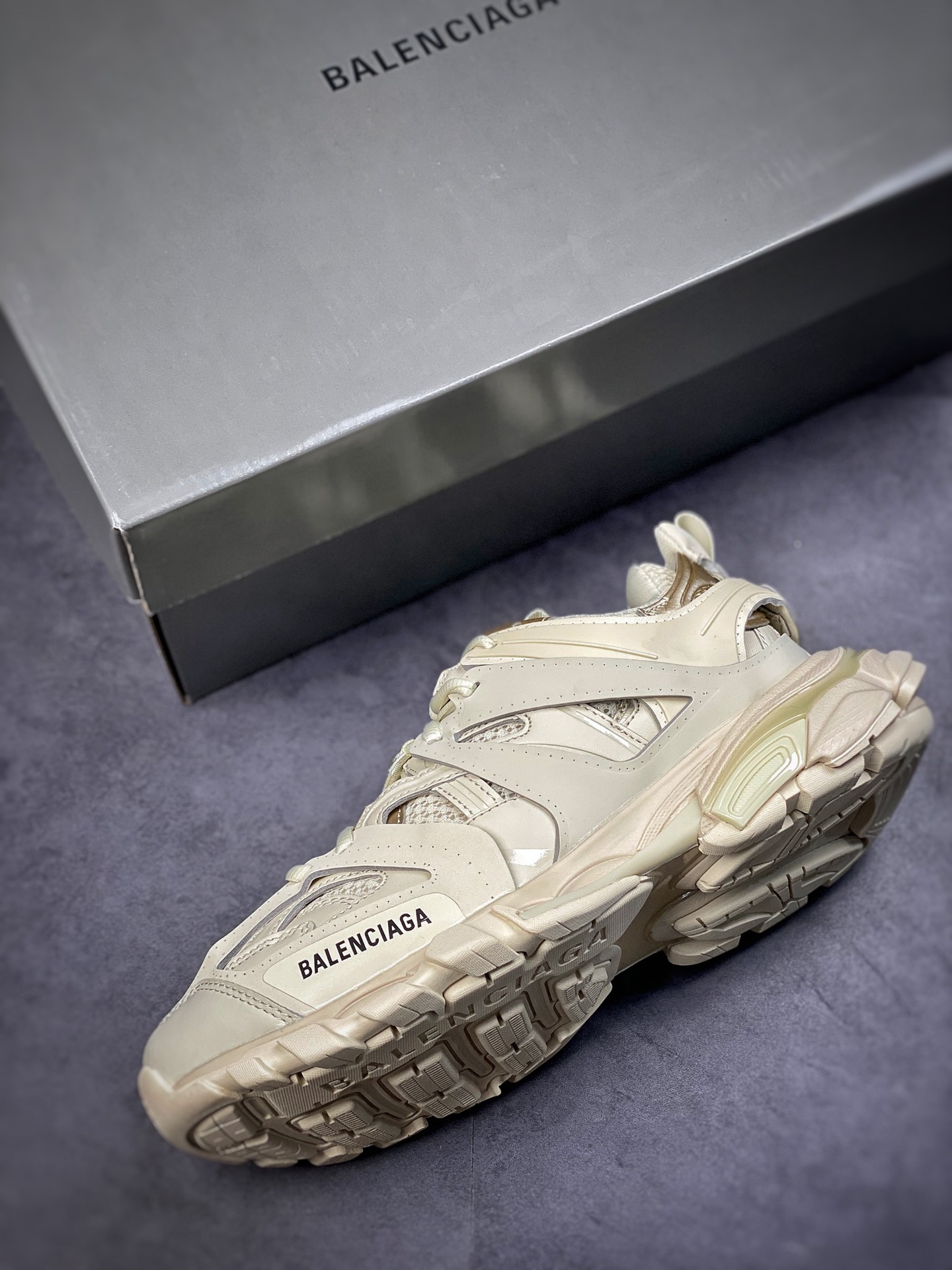 500 【运费超重】 巴黎世家3.0机能 Balenciaga Sneaker Tess 3.0 米黄 542436 W2LA2 9110