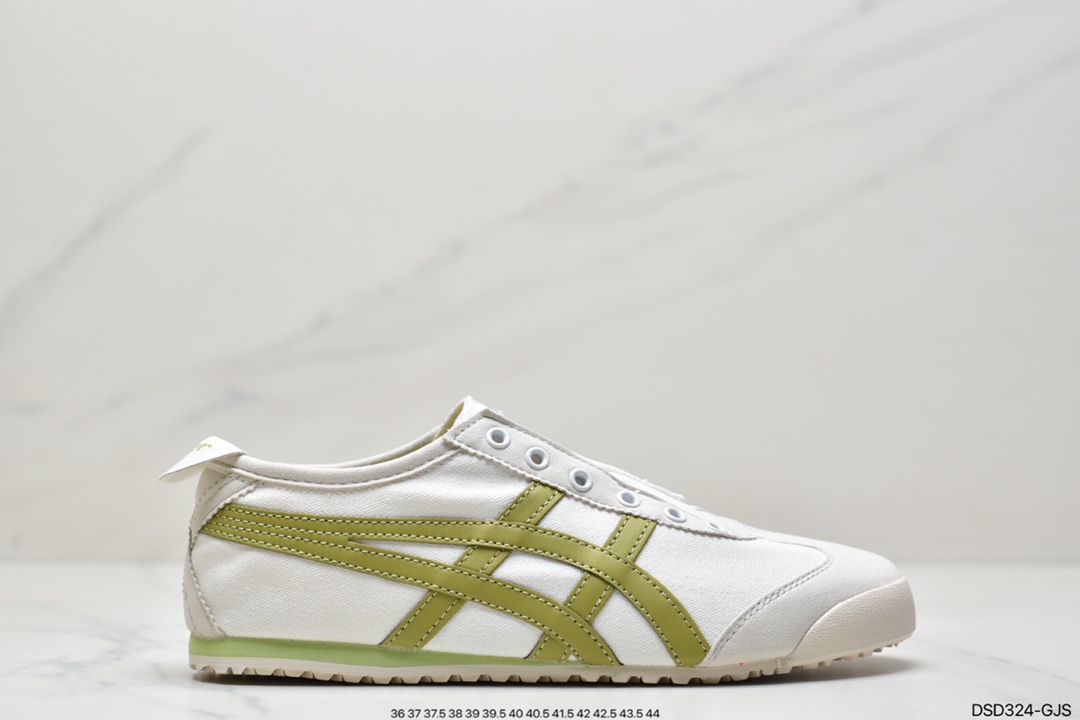 100 Asics 亚瑟士 Onitsuka Tiger 鬼冢虎 帆布原装四联吊牌休闲鞋