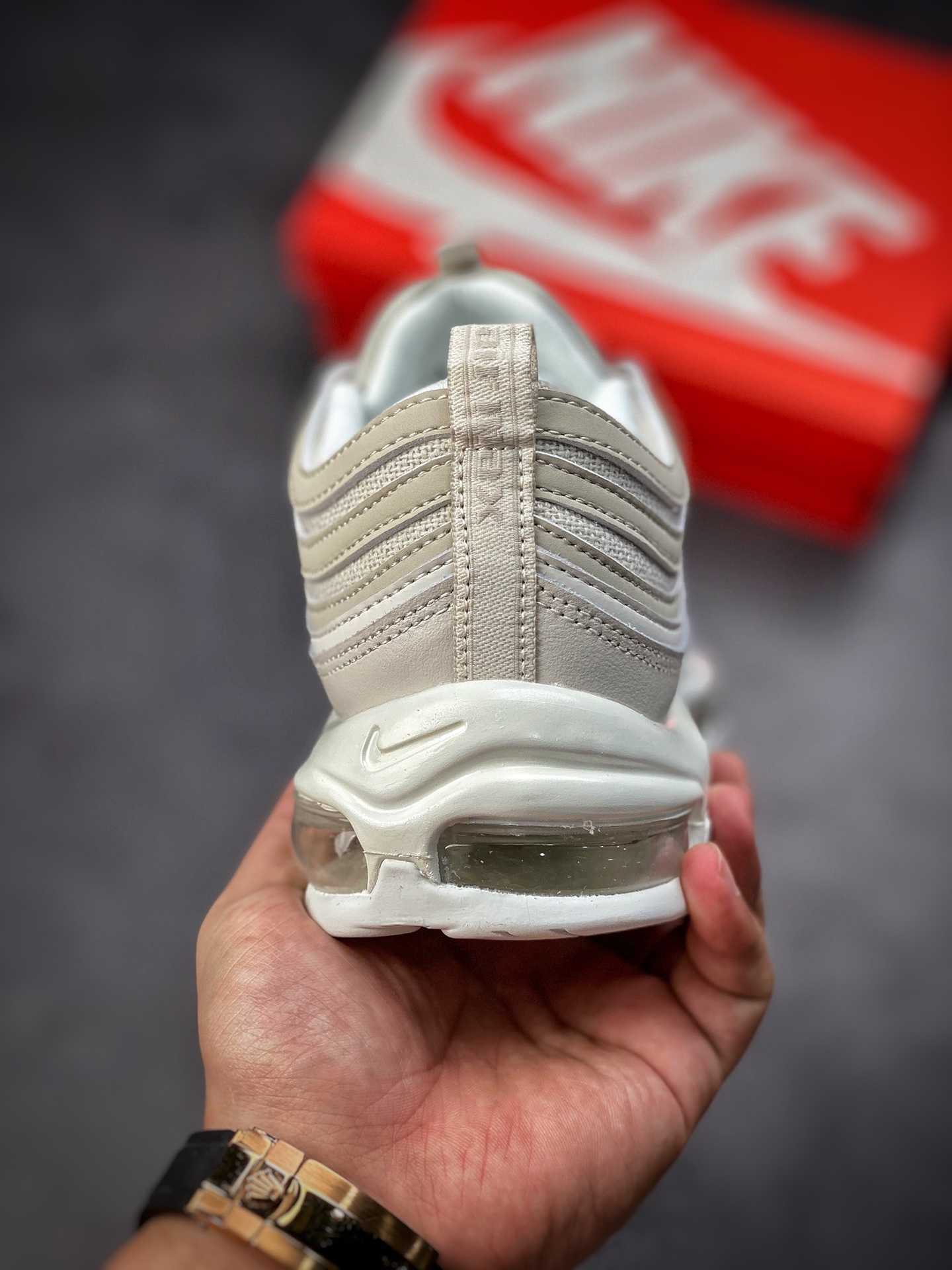 240  Nike Air Max 97”Burlap”子弹低帮跑步鞋DJ9978-001