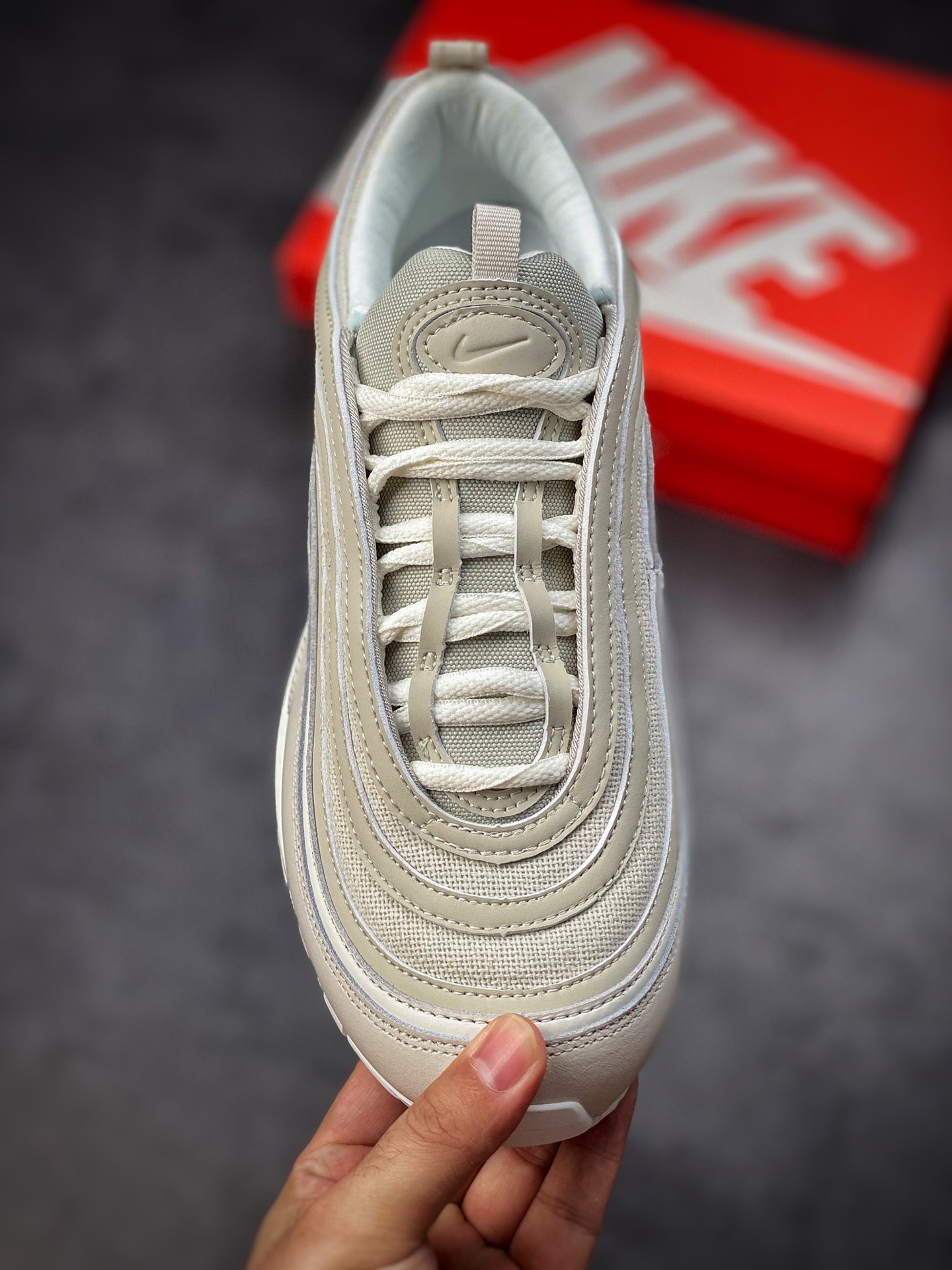 240  Nike Air Max 97”Burlap”子弹低帮跑步鞋DJ9978-001