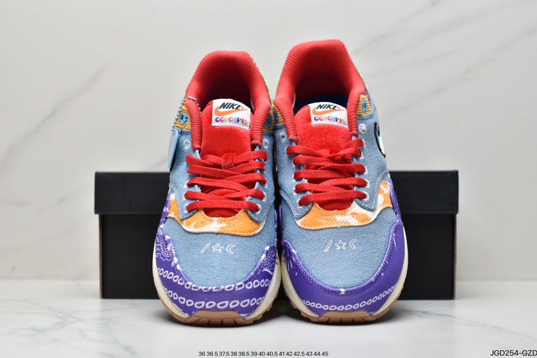 Nike Nike Air Max 1 OG original retro air cushion all-match casual sports jogging shoes DN1803-500-Top High Quatity Cheap Sneakers Fashion Clothing Clothes Bags handbags Shoes of all Brand wholesale With The best Quality And Beautiful Price from China Factory Chinese suppliers wholesaler seller Nike Nike Air Max 1 OG original retro air cushion all-match casual sports jogging shoes DN1803-500