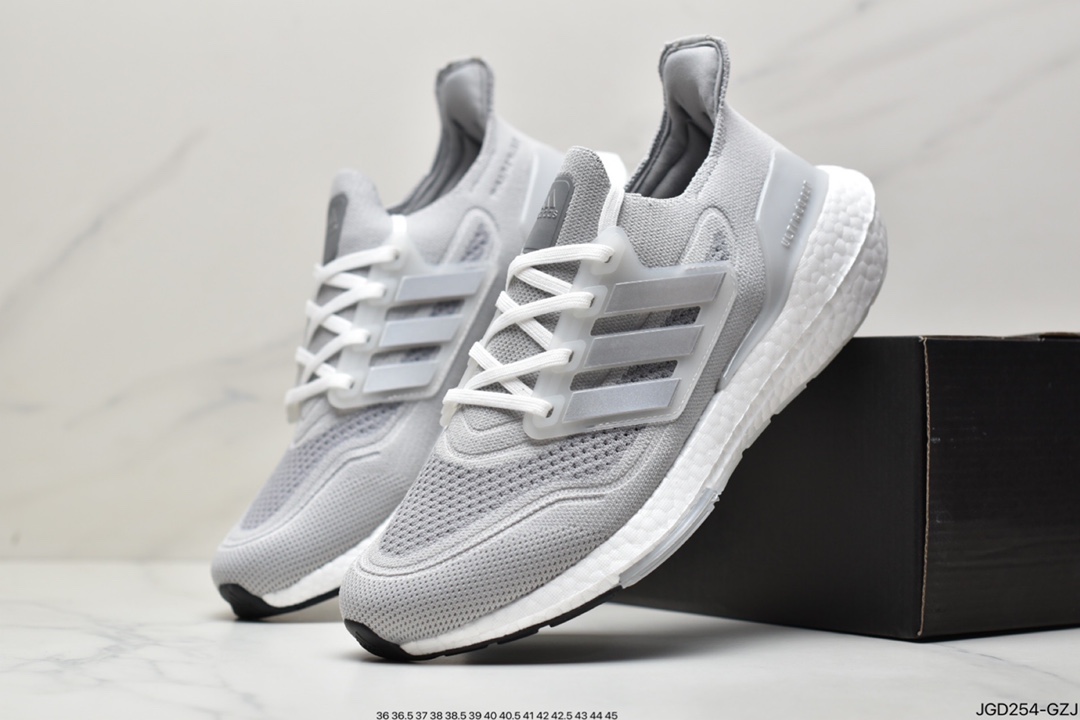 Adidas Adidas Ultraboost DNA UB22 Full Palm Popcorn Casual Sports Running Shoes