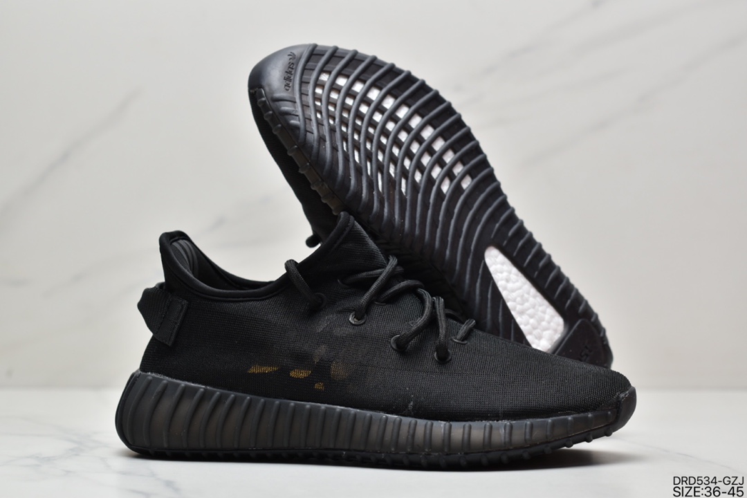 Adidas Yeezy Boost 350 V2 yeezy Versatile Lightweight Popcorn Midsole Casual Sports Jogging Shoes