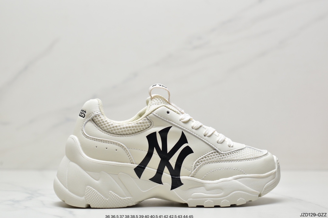 Korea Korea Limited Sale NY USA Rugby Yankees Limited x MLB Big Ball Chunky Mesh Thick Sole Daddy 3ASHCE12N-K0001