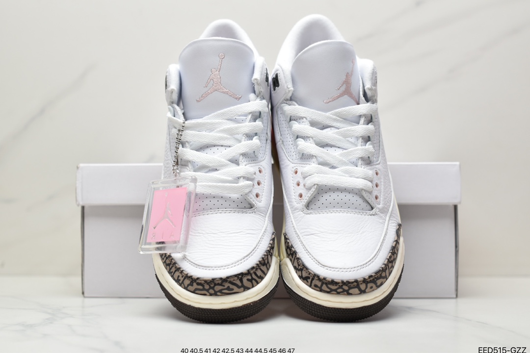 Nike Wmns Air Jordan 3 Retro ”Atmosphere” Michael Jordan AJ3 mid-top retro casual sports culture basketball shoes ”white brown pink cherry blossom mocha” CK9246-102-Top High Quatity Cheap Sneakers Fashion Clothing Clothes Bags handbags Shoes of all Brand wholesale With The best Quality And Beautiful Price from China Factory Chinese suppliers wholesaler seller Nike Wmns Air Jordan 3 Retro ”Atmosphere” Michael Jordan AJ3 mid-top retro casual sports culture basketball shoes ”white brown pink cherry blossom mocha” CK9246-102