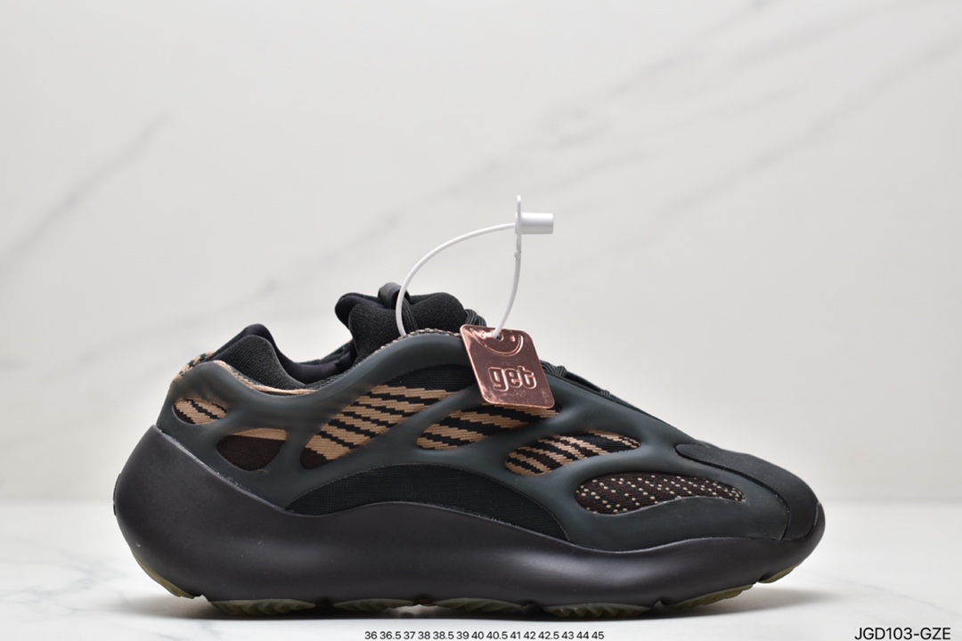 Cost-effective version of Adidas Yeezy 700 V3 ”Azael” low-top retro casual sports wear jogging shoes H67799