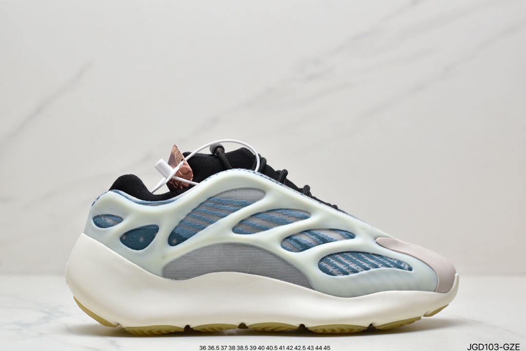 Cost-effective version of Adidas Yeezy 700 V3 ”Azael” low-top retro casual sports wear jogging shoes H67799