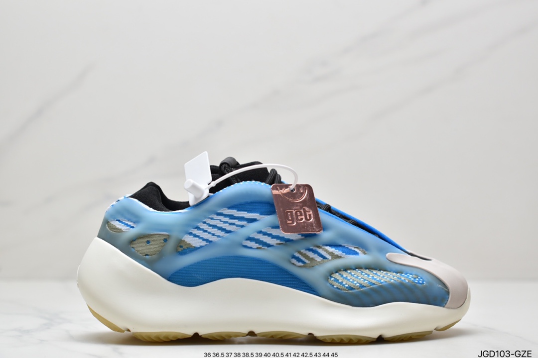 Cost-effective version of Adidas Yeezy 700 V3 ”Azael” low-top retro casual sports wear jogging shoes H67799