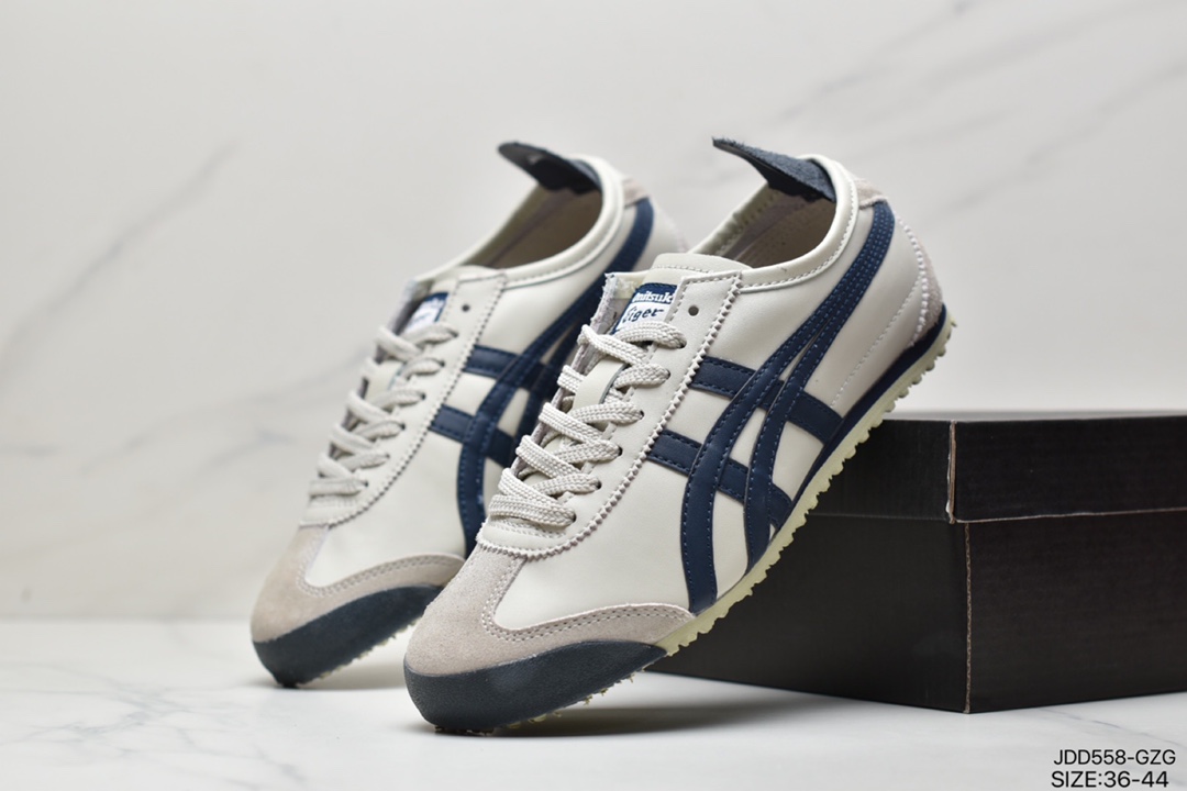 120 Asics 亚瑟士 Onitsuka Tiger 鬼冢虎 帆布原装四联吊牌休闲鞋