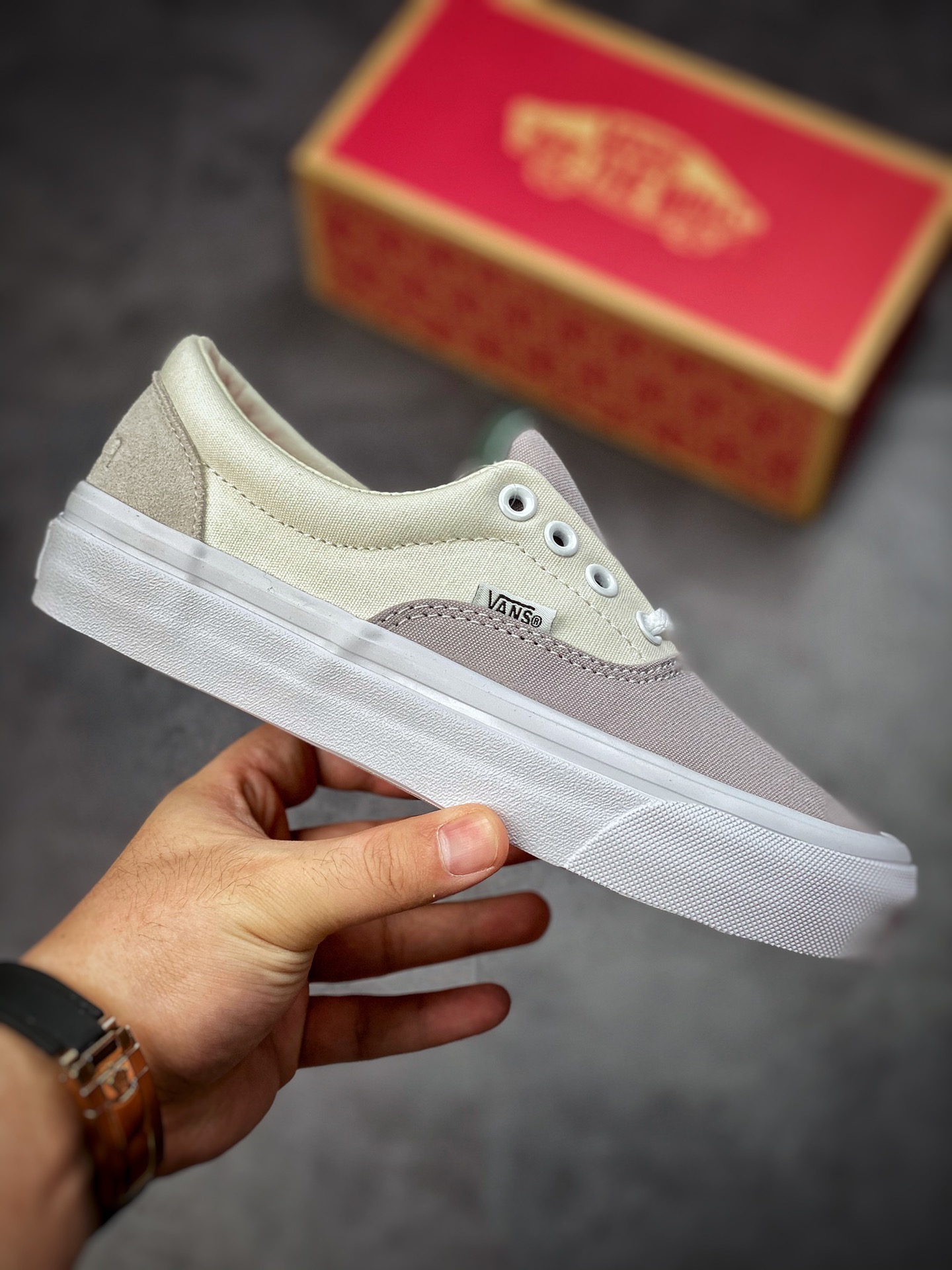 Vans Vans Official Adsum x Vans Vault 2022 Joint Grey and White Stitching