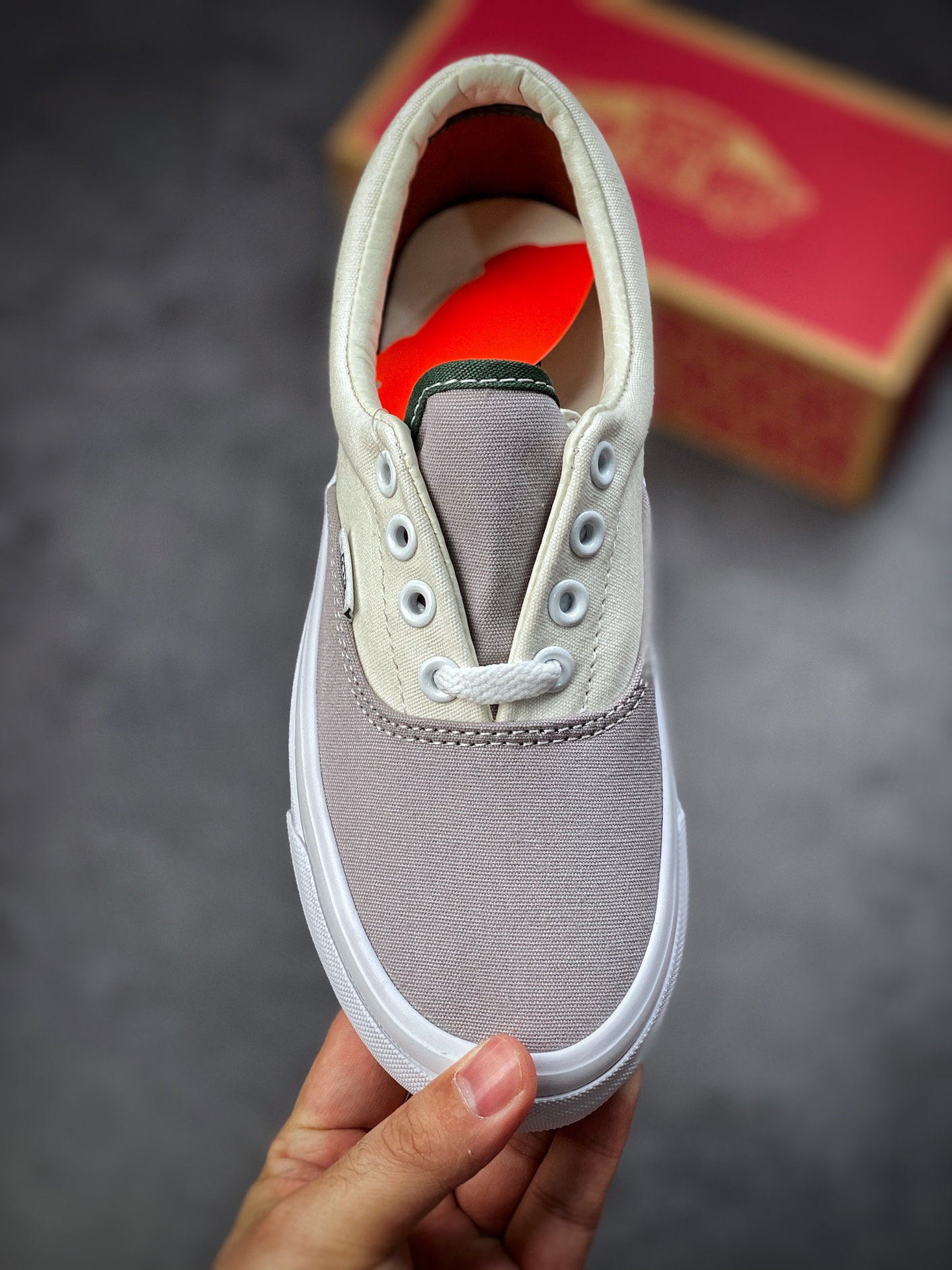 Vans Vans Official Adsum x Vans Vault 2022 Joint Grey and White Stitching