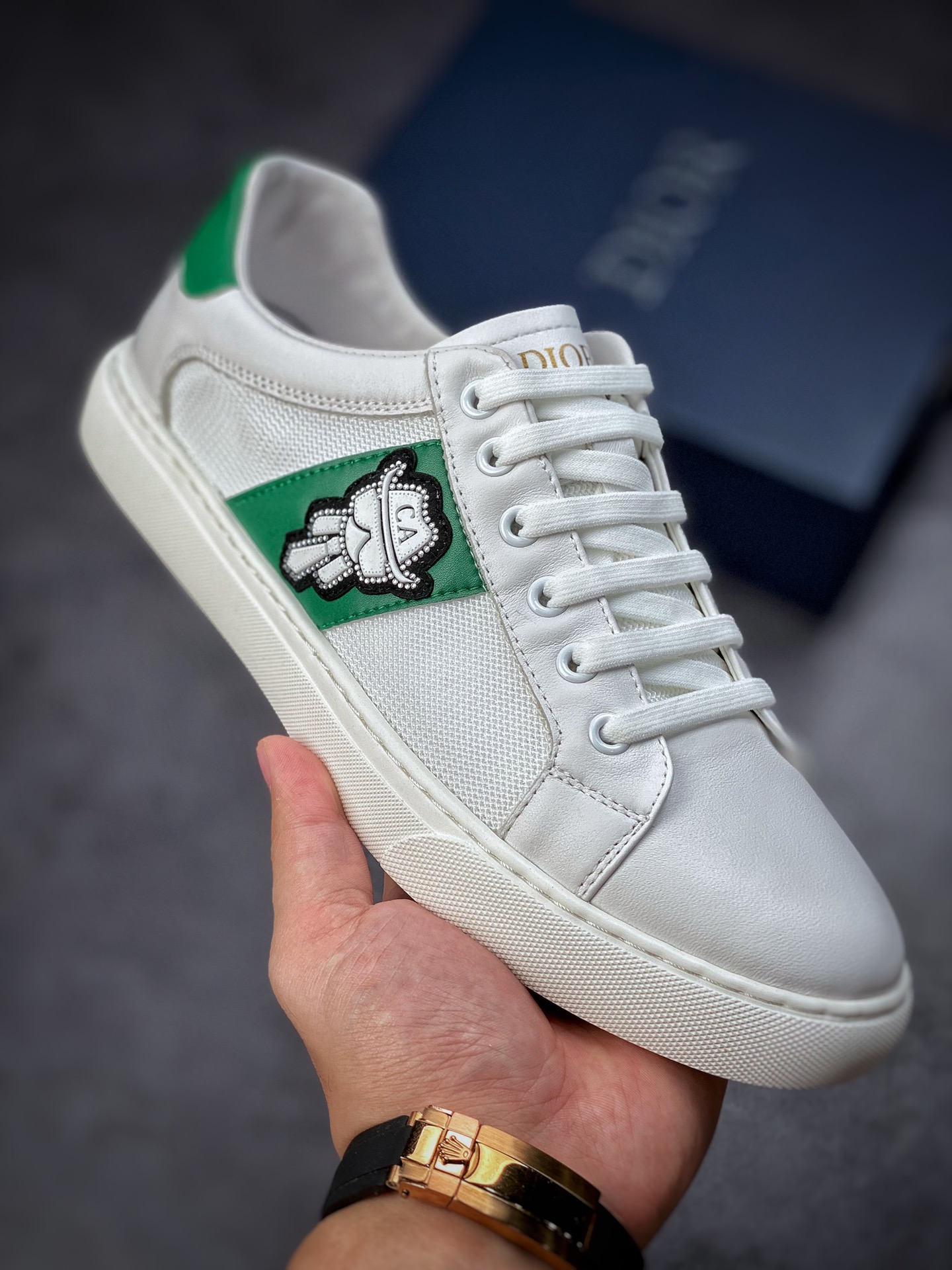 #Overseas version of high luxury Gucci Gucci small white shoes series Guangdong quality original factory