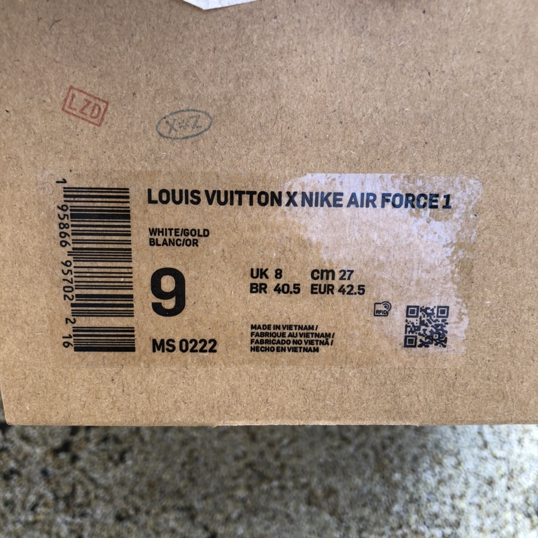 Louis Vuitton LV x Nike Air Force 1联名AF1 空军一号联名LV