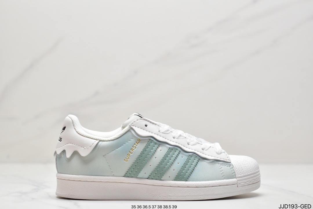 Adidas adidas Clover Originals Superstar Shell Head Classic Versatile Casual Sports Sneakers