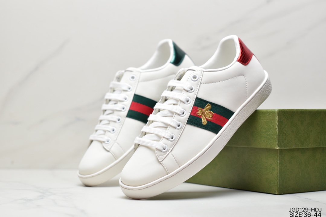 Gucci Gucci Little Bee Classic White Shoes Spring Evergreen
