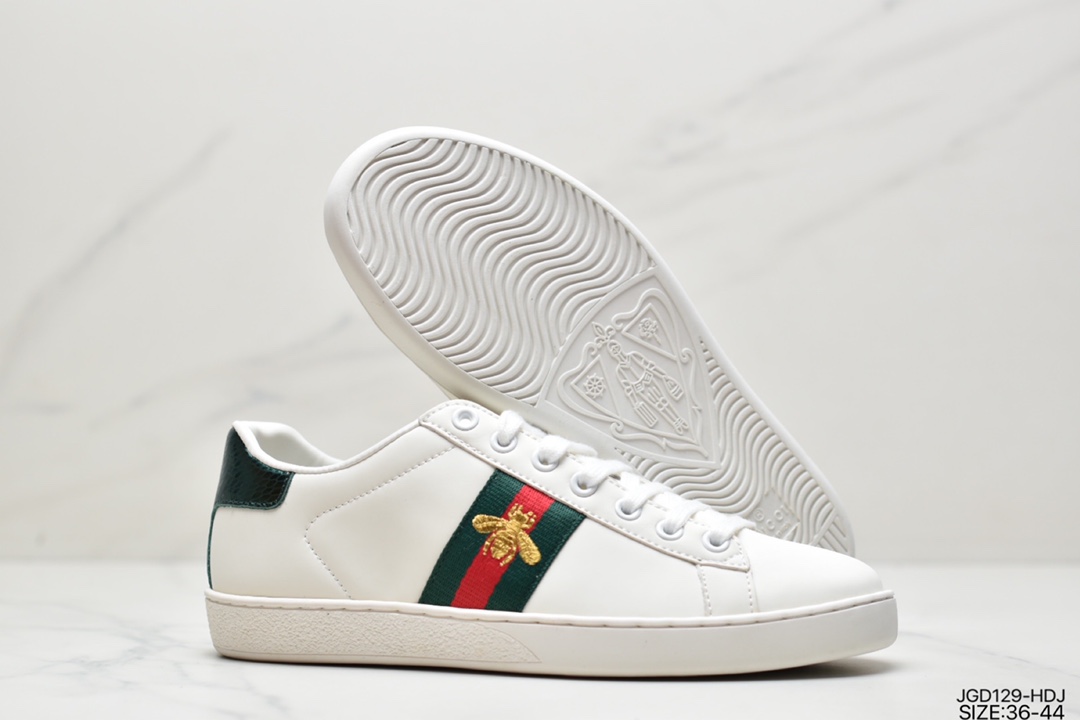 Gucci Gucci Little Bee Classic White Shoes Spring Evergreen