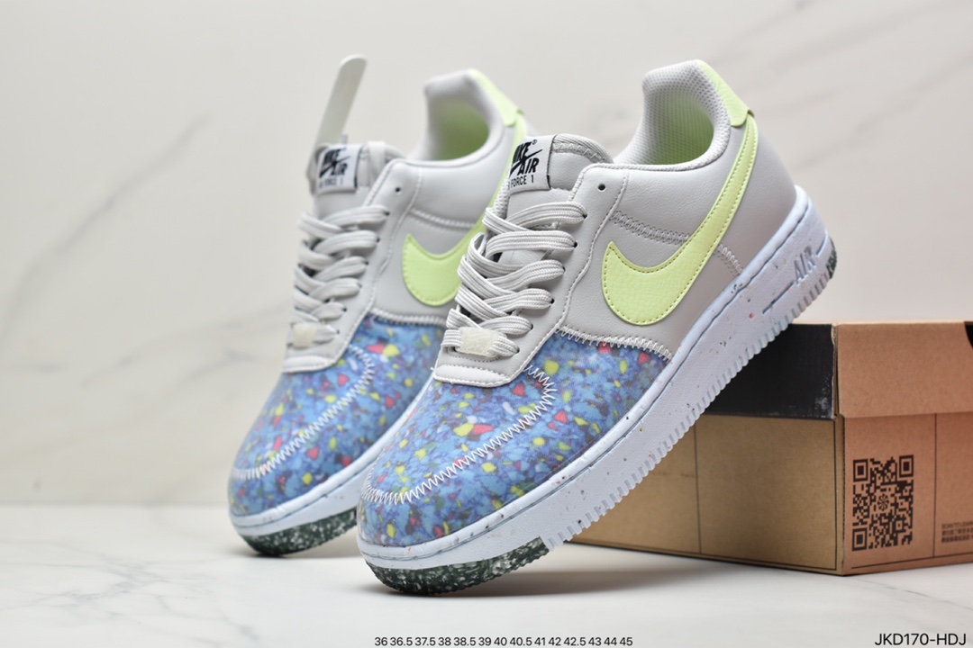 Nike Air Force 1 Crater Flyknit Low Air Force One CT1986-400