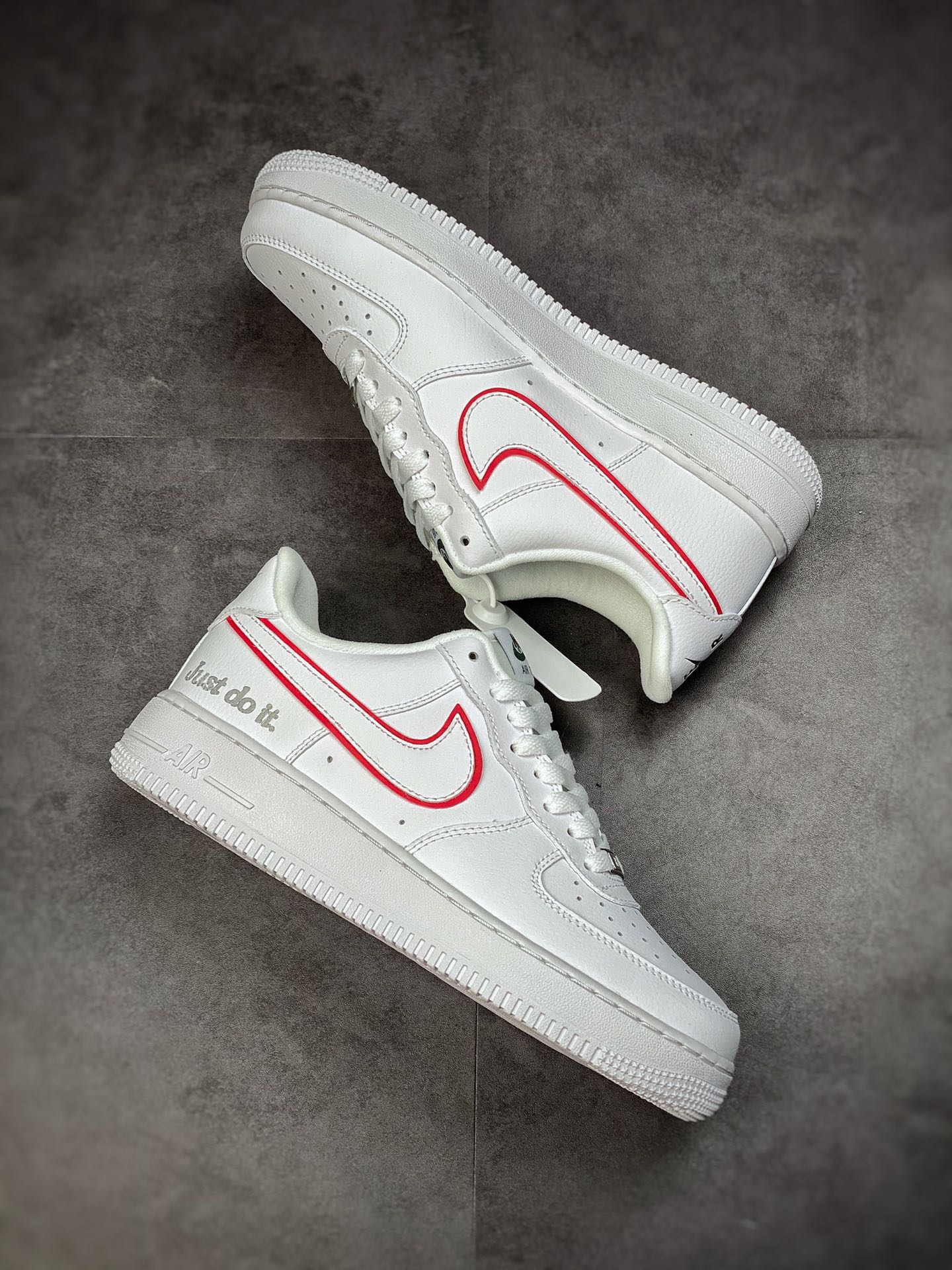 Nike Air Force 1 Low 07 White Red DQ0791-100