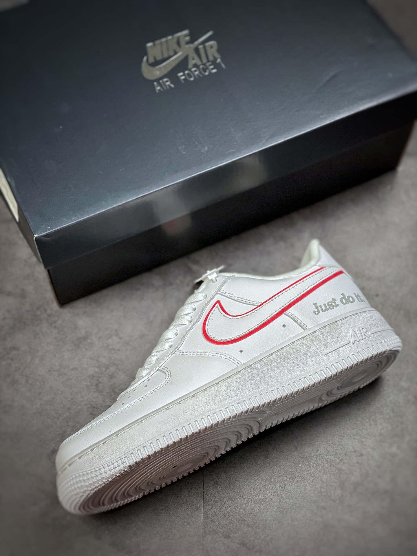 Nike Air Force 1 Low 07 White Red DQ0791-100