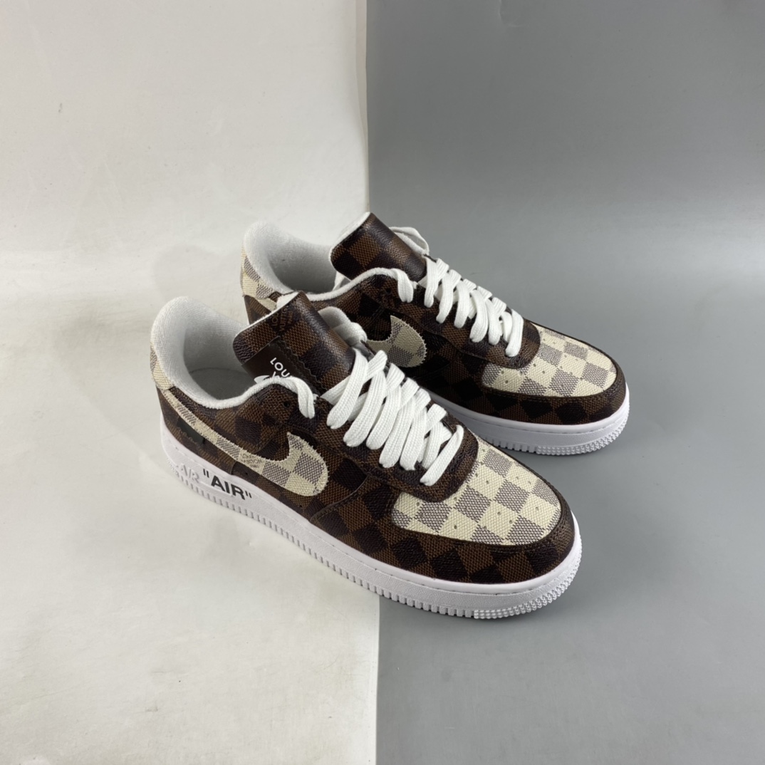 Nike Air Force 1 LV Plaid Air Force One Official Sync