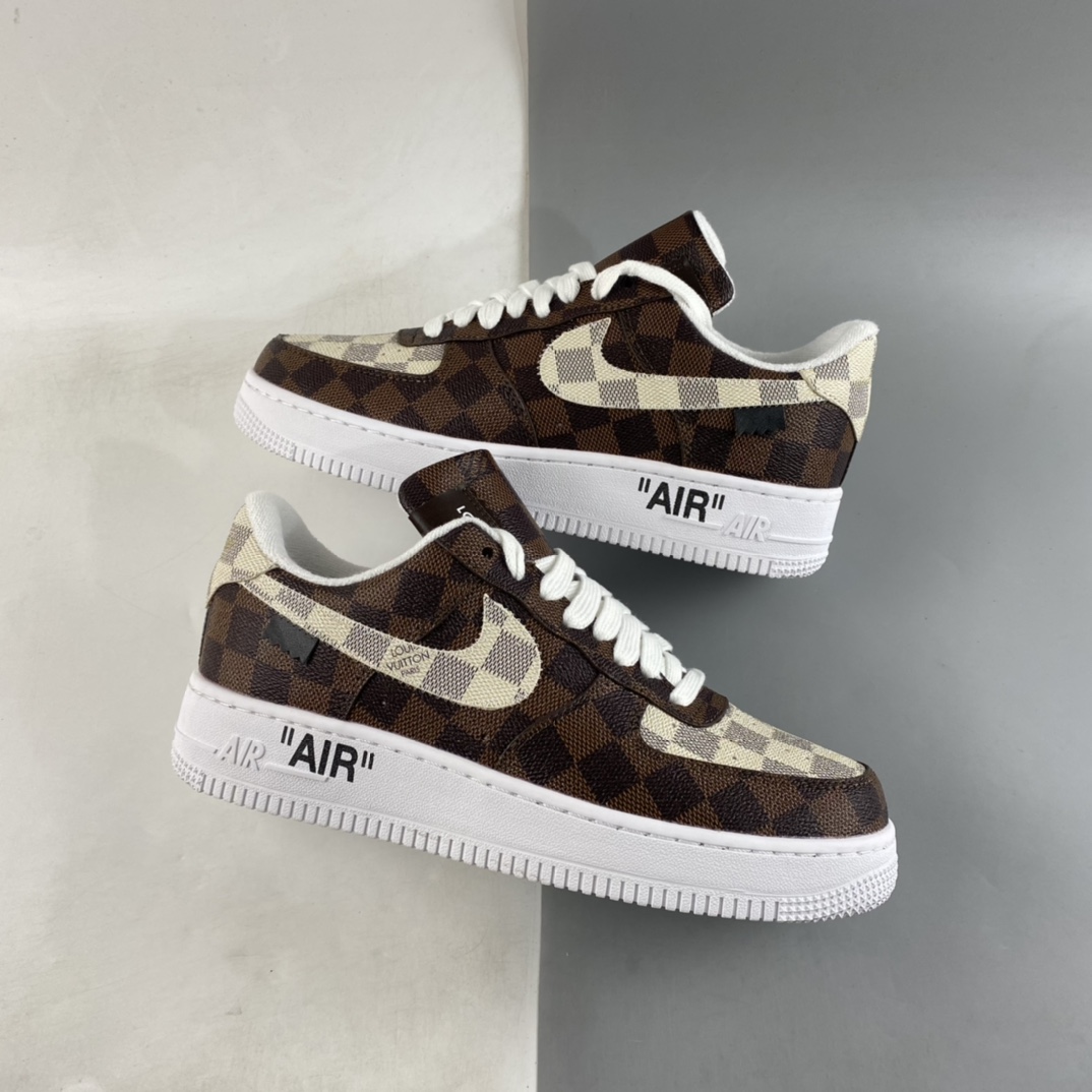 Nike Air Force 1 LV Plaid Air Force One Official Sync