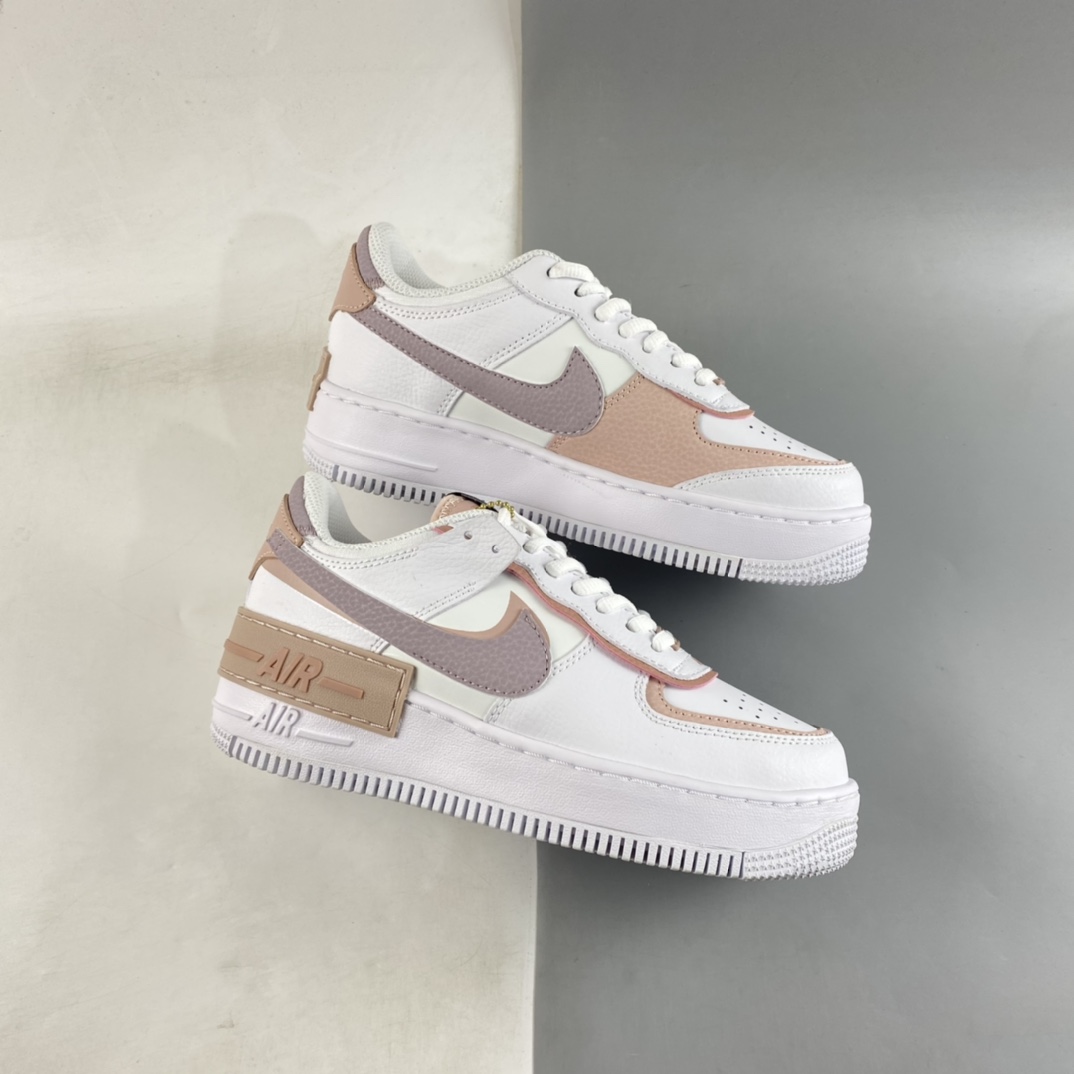 P200  Nike Air Force 1 Shadow 空军一号轻量增高低帮百搭板鞋 CI0919-113