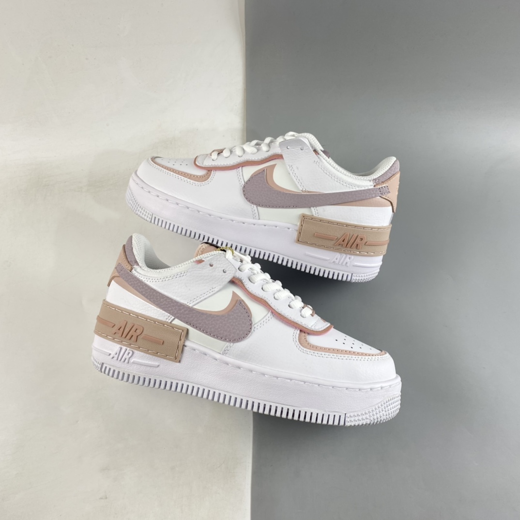 P200  Nike Air Force 1 Shadow 空军一号轻量增高低帮百搭板鞋 CI0919-113