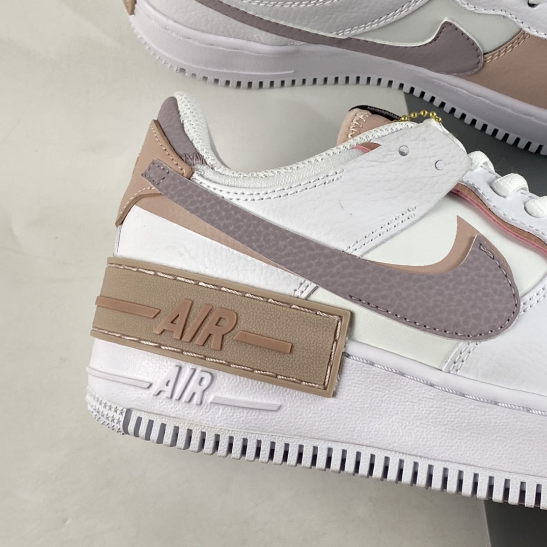 P200  Nike Air Force 1 Shadow 空军一号轻量增高低帮百搭板鞋 CI0919-113