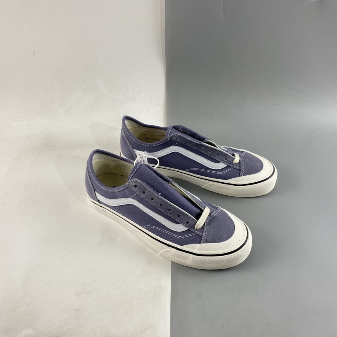 Vans Style 36 Vans Official Haze Gray Retro Sneakers VN0A3MVLTWV