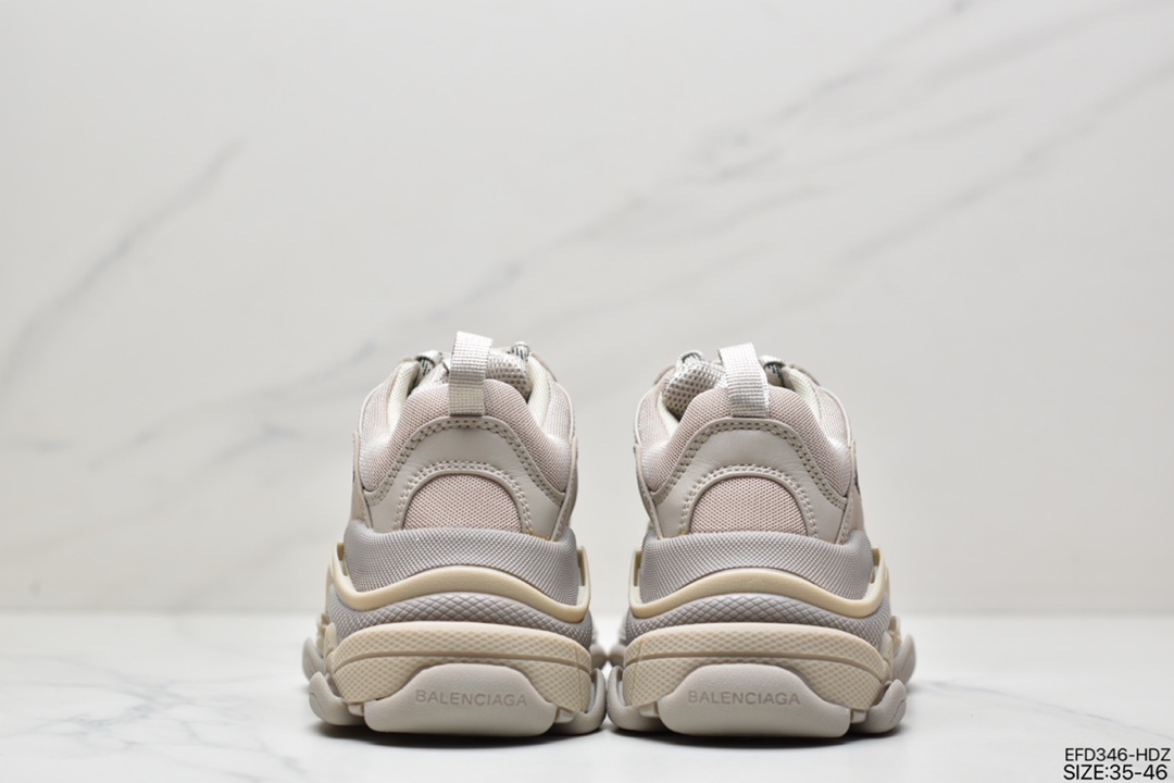 390 Balenciaga Triple S O巴黎世家复古老爹鞋 536737 W2FW1 4561