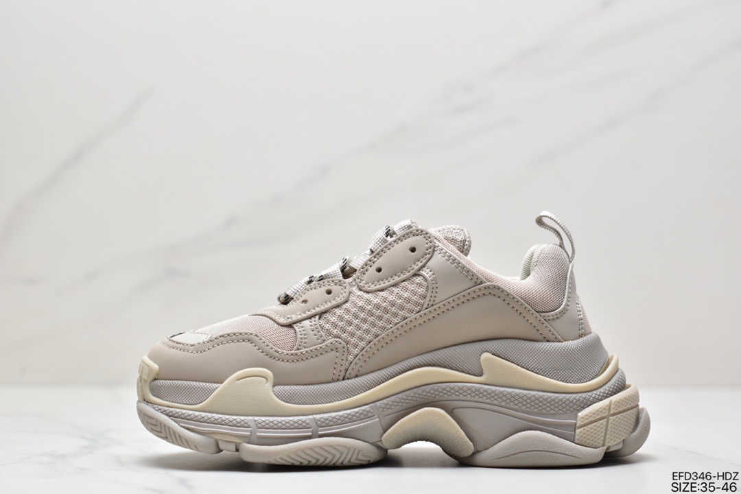 390 Balenciaga Triple S O巴黎世家复古老爹鞋 536737 W2FW1 4561