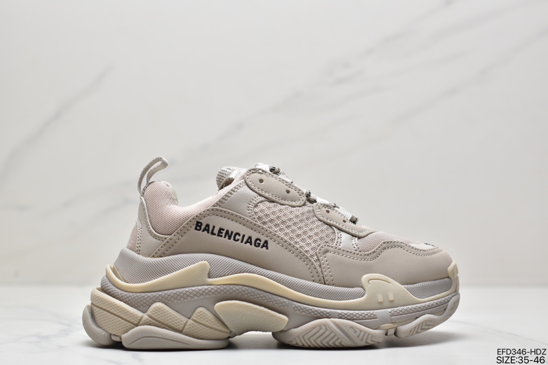 390 Balenciaga Triple S O巴黎世家复古老爹鞋 536737 W2FW1 4561