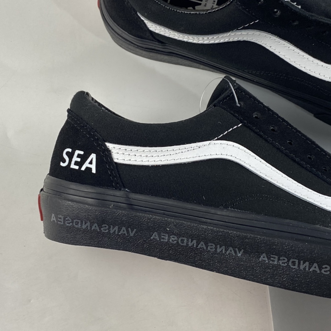 Vans Japan - WIND AND SEA co-branded model, Black Samurai series VANSANDSEA1