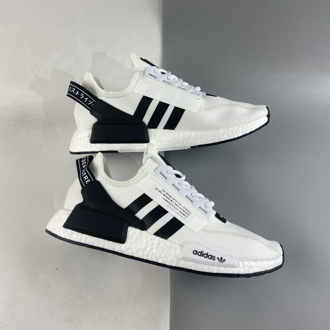 Adidas NMD_R1 V2 Adidas clover low-top casual popcorn running shoes FV9022