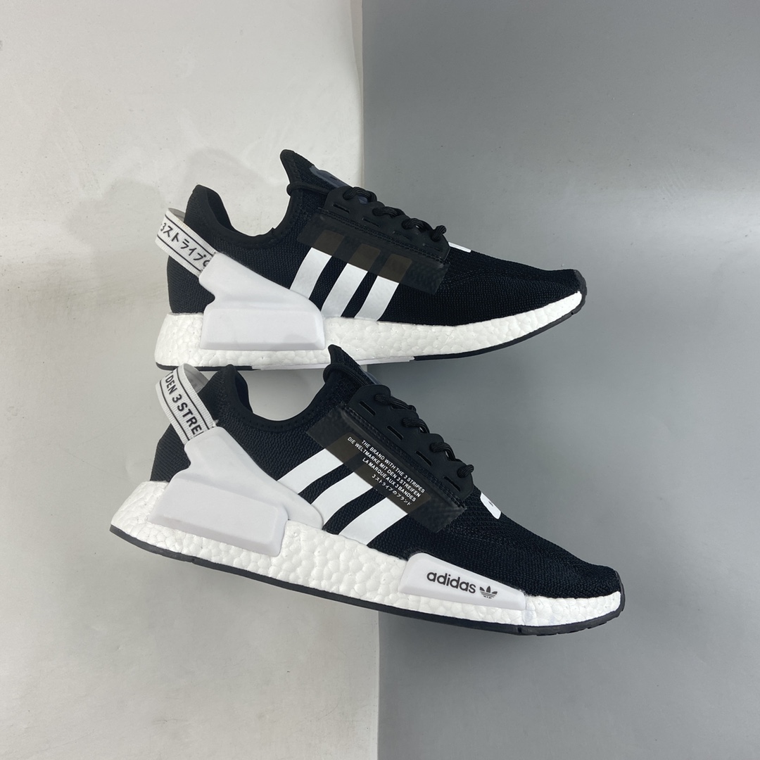 Adidas NMD_R1 V2 Adidas clover low-top casual popcorn running shoes FV9021