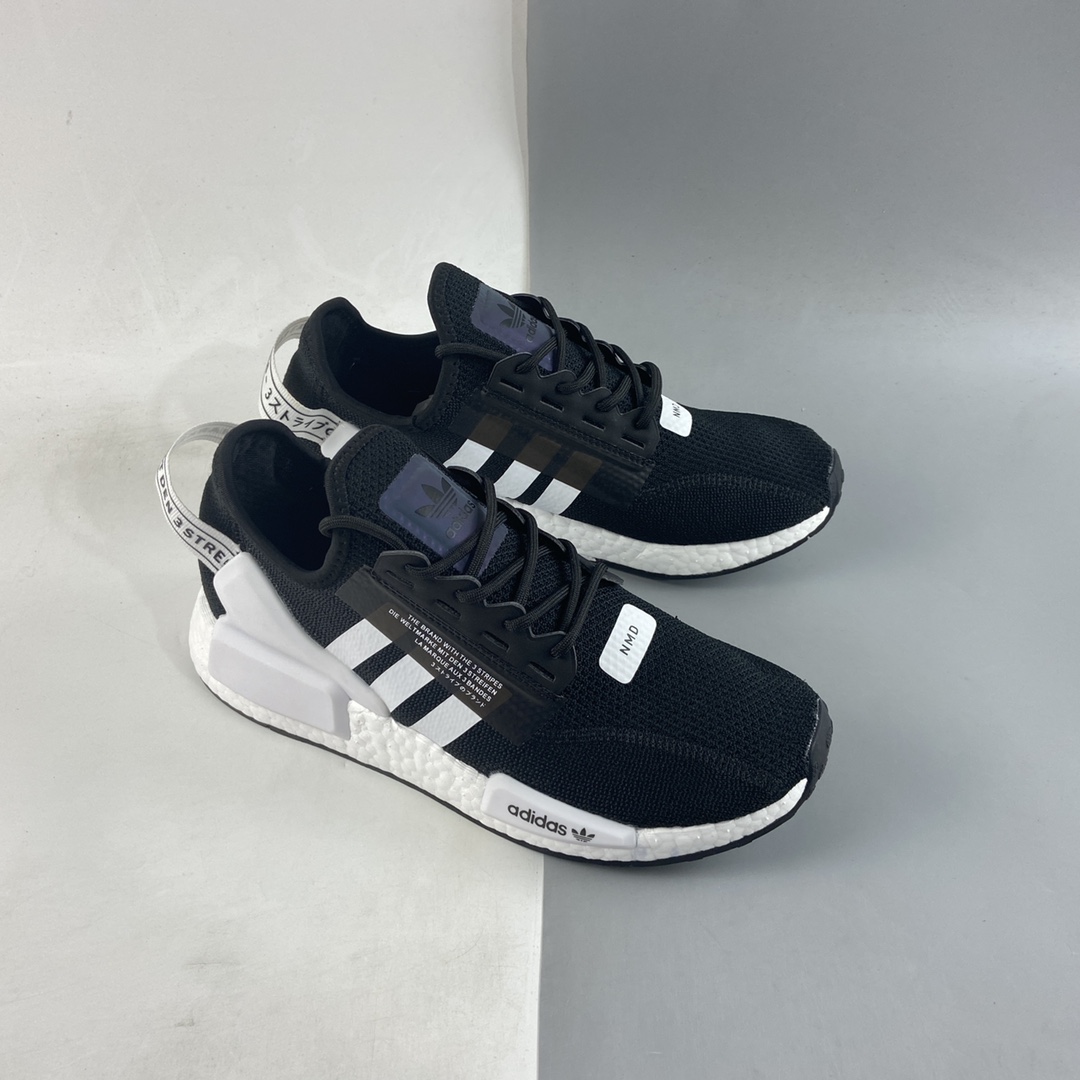 Adidas NMD_R1 V2 Adidas clover low-top casual popcorn running shoes FV9021