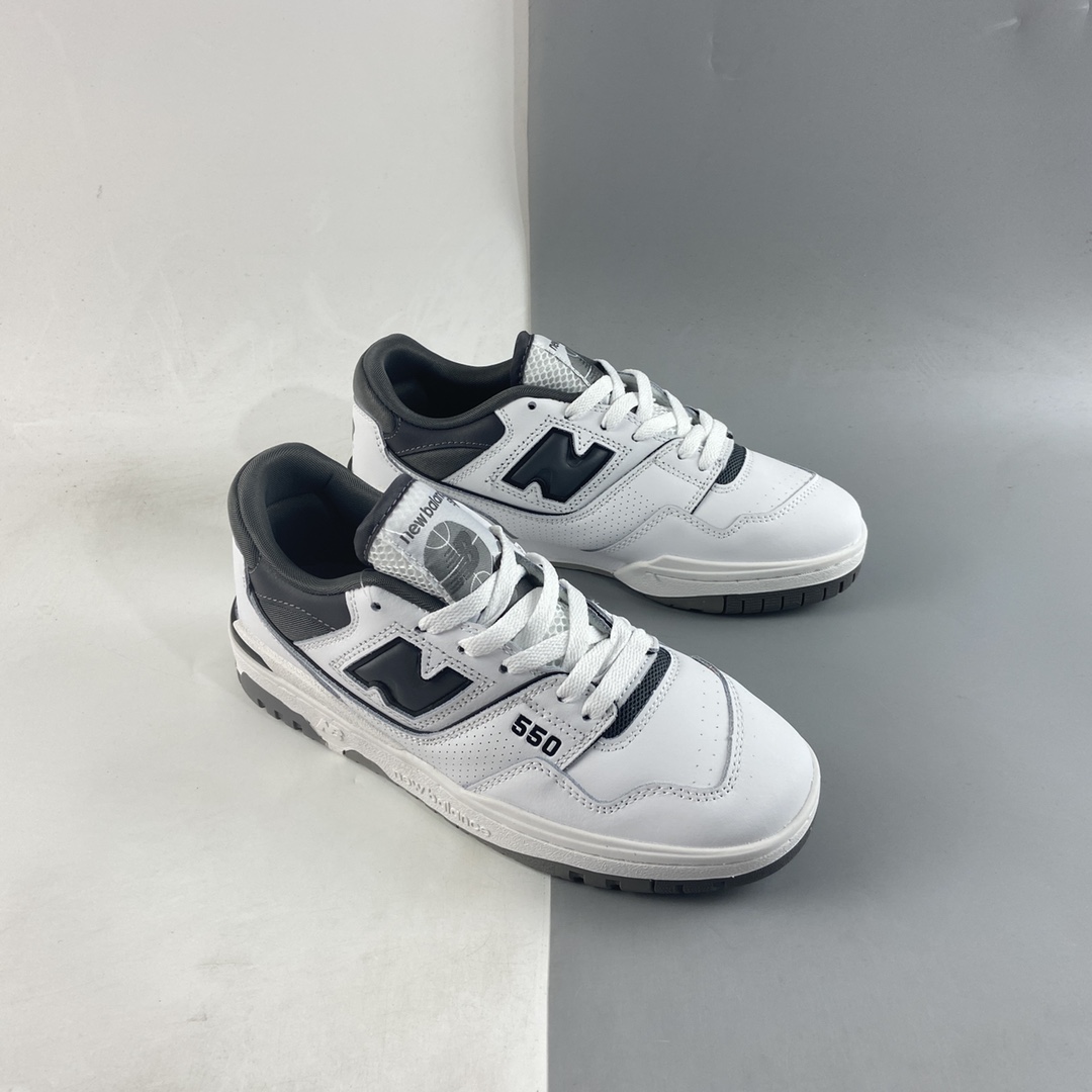 New Balance BB550 series new balance leather neutral casual running shoes BBW550WTG