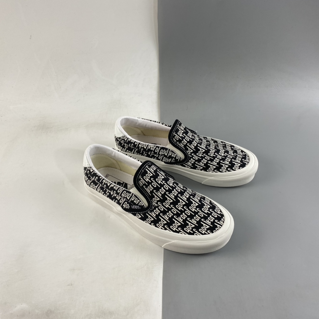 Fear Of God x Vans Slip-On Reissue Fear Of God FOG Ultra-Limited Joint VN0A3MQ6PZK