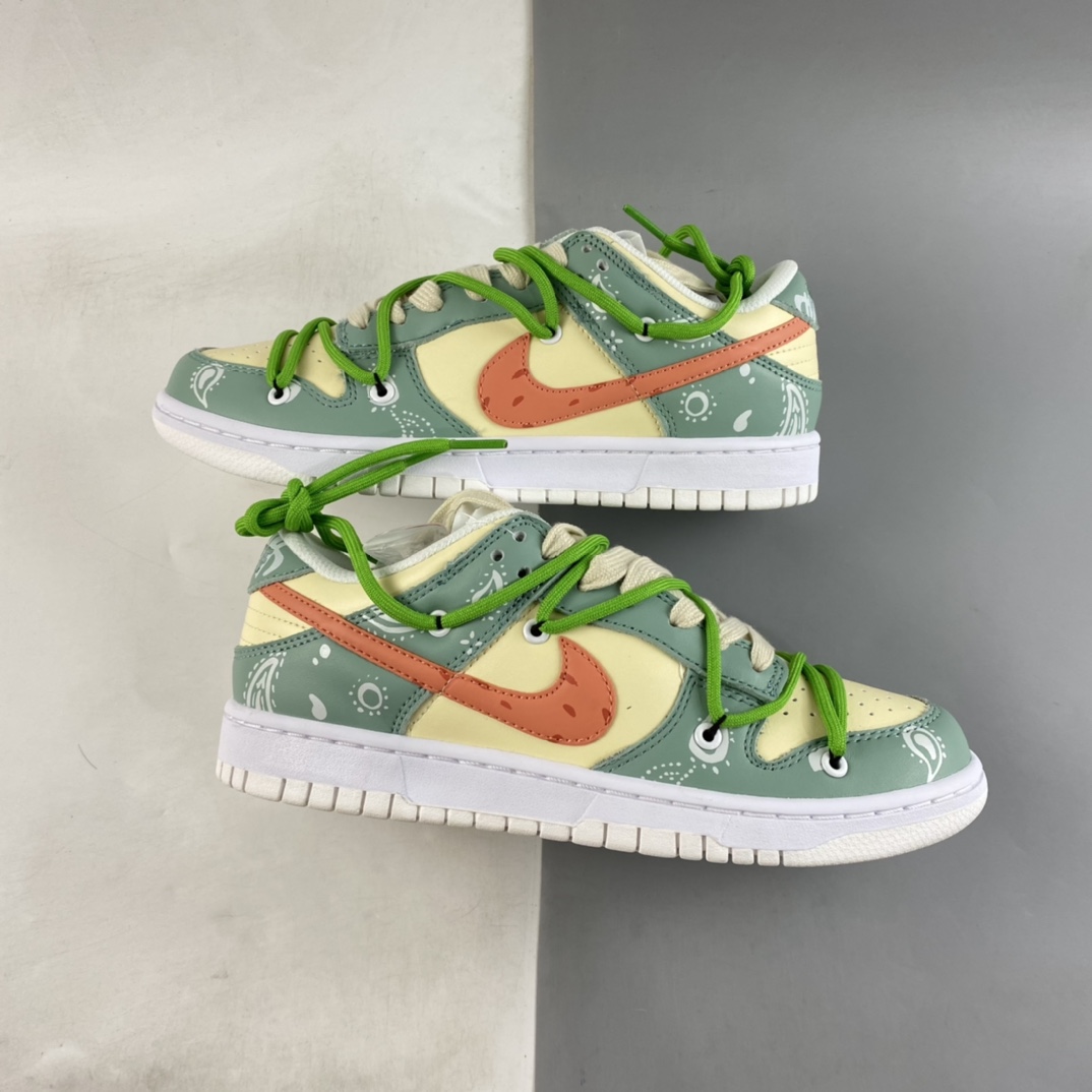 P380 Nike Dunk low 腰果花绑带解构 SB扣碎篮板时尚休闲板鞋 DH9765-100