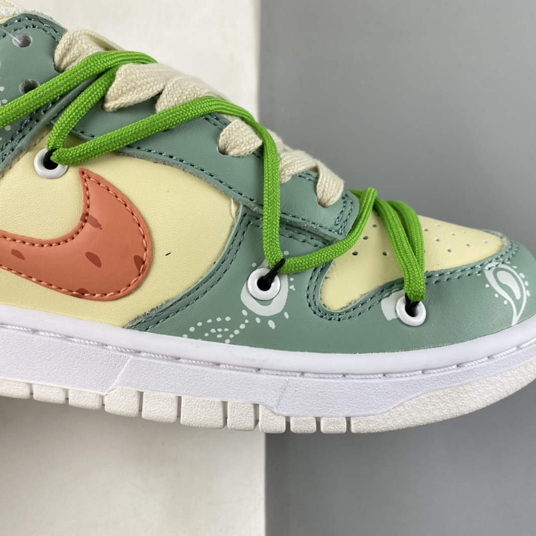 P380 Nike Dunk low 腰果花绑带解构 SB扣碎篮板时尚休闲板鞋 DH9765-100